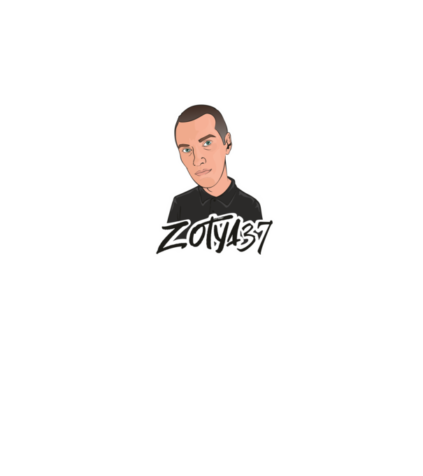 Zotya37 Termék minta fehér pólón