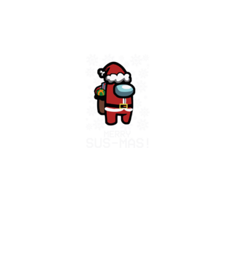Merry Sus-mas! minta fekete pólón