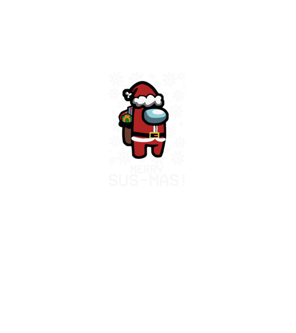 Merry Sus-mas! minta fekete pólón