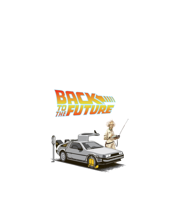 BTTF Sh*t Happens minta fekete pólón