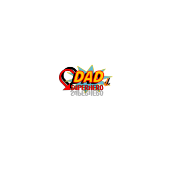 dad hero minta szürke pólón