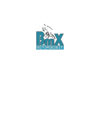 BMX street minta fehér pólón