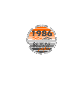 perfect 1986 minta szürke pólón