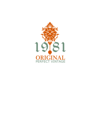 original 1981 minta szürke pólón