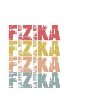 fizika minta fehér pólón