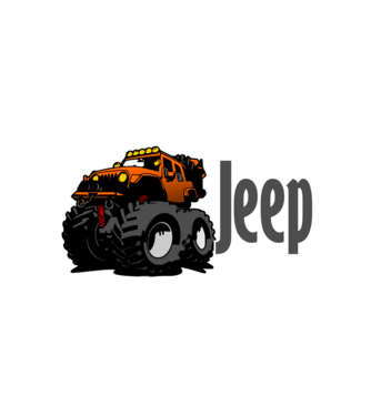 jeep extreme minta fehér pólón