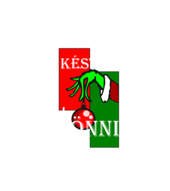 Bocsi minta fehér pólón