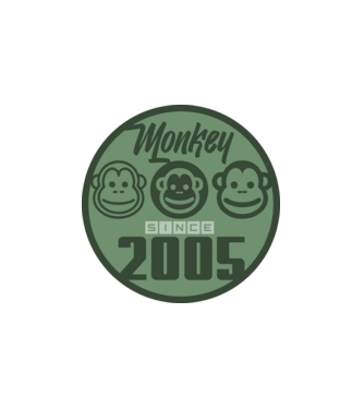 monkey 2005 minta fehér pólón