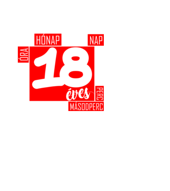 18 minta fekete pólón