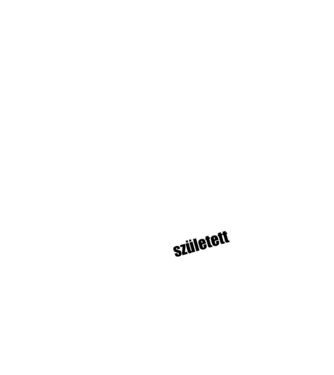 anya február minta fekete pólón