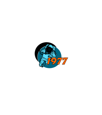 úrhajós 1977 minta fekete pólón
