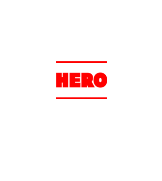 anya hero fehér minta fekete pólón