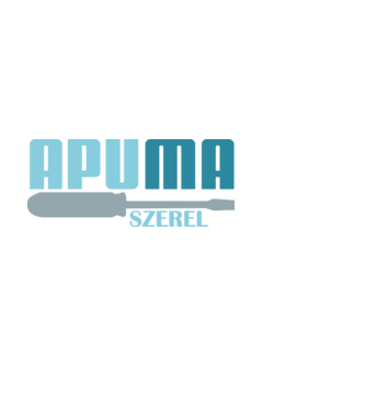 apuma szerel minta fehér pólón