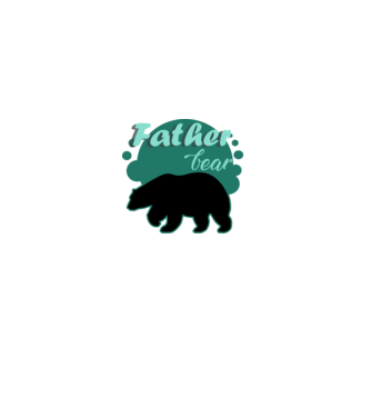 father bear minta fekete pólón