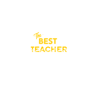 the best teacher yellowpng minta fekete pólón