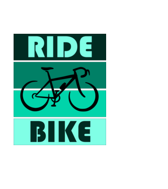 bicycle minta fehér pólón