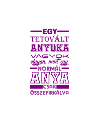 ANYA minta fehér pólón