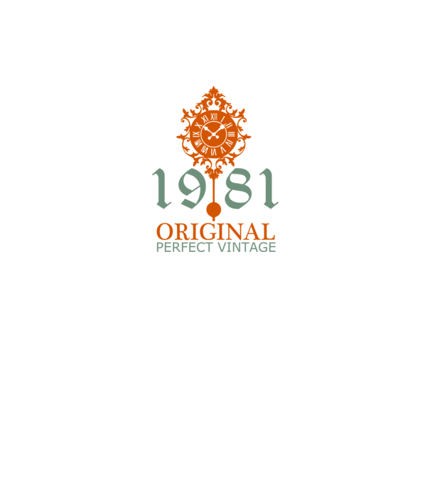 original 1981 minta szürke pólón