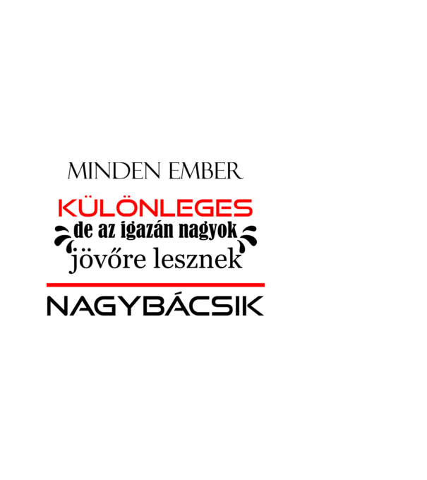 különleges nagybácsik minta világoskék pólón