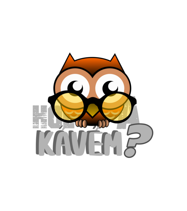 hol a kávém owl 1 minta fehér pólón