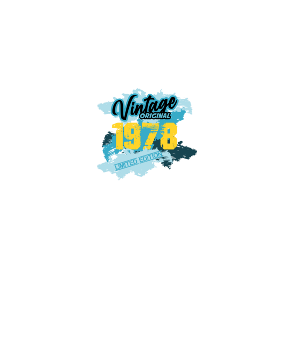 1978 vintage minta fehér pólón
