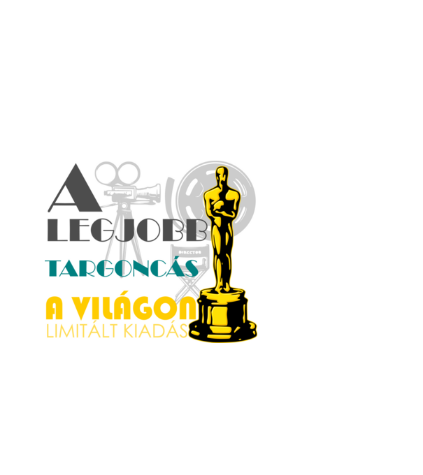 Oscar díjas TARGONCÁS minta fehér pólón