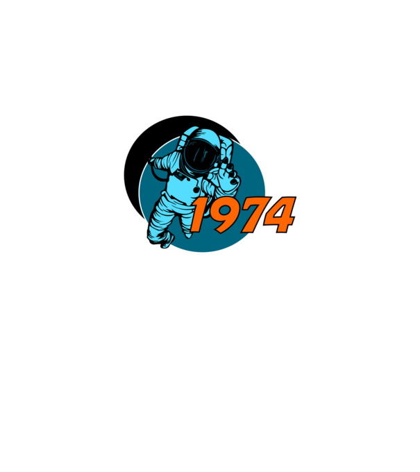 úrhajós 1974 minta fekete pólón
