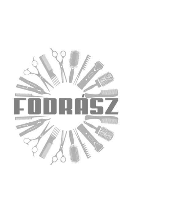 fodrász icon minta fehér pólón