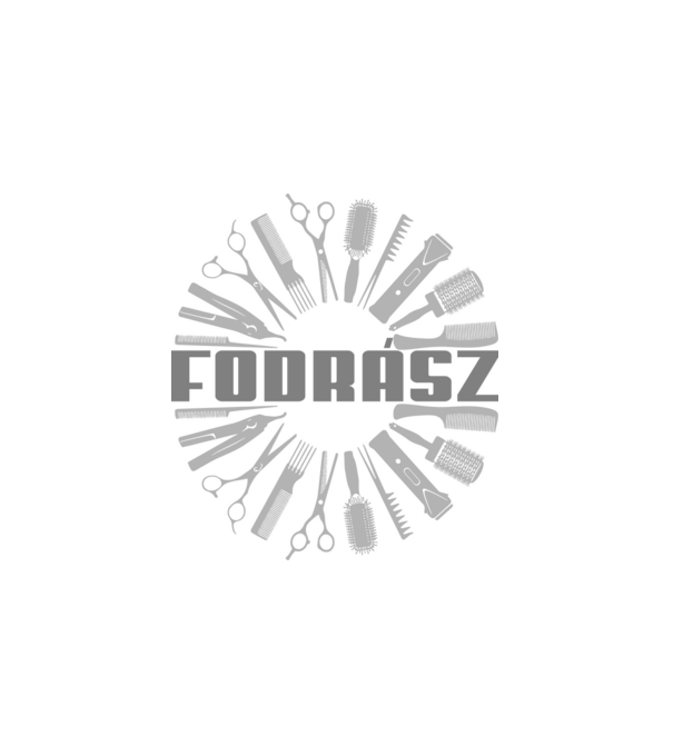 fodrász icon minta fehér pólón