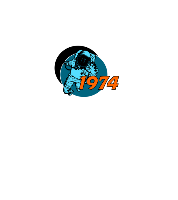 úrhajós 1974 minta fekete pólón