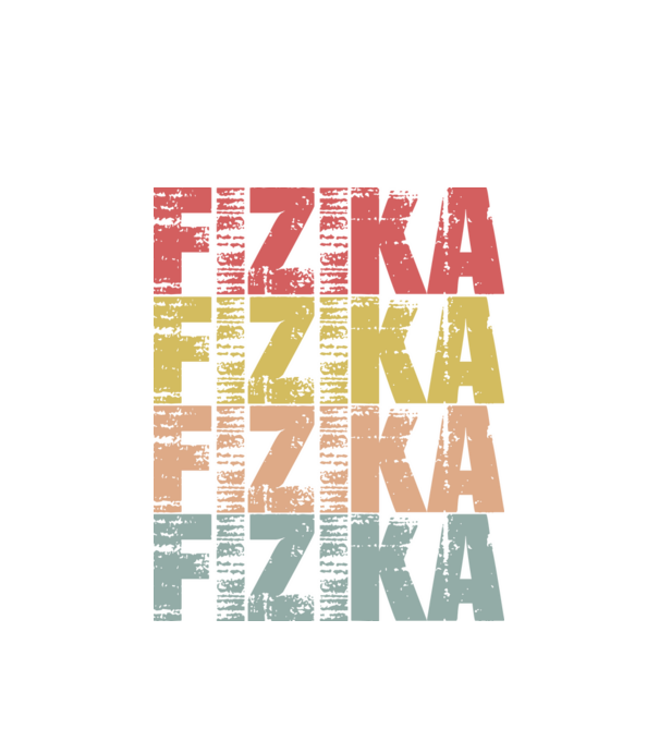 fizika minta fehér pólón