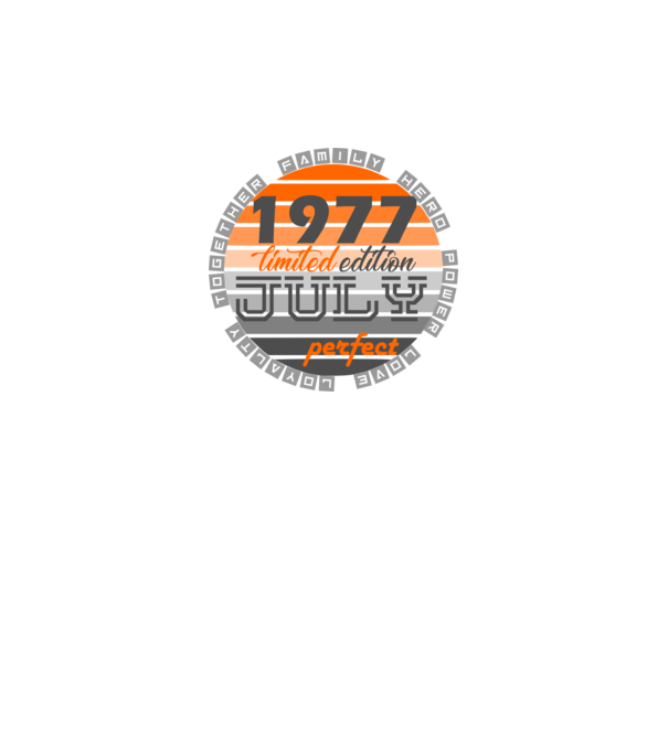perfect 1977 july minta szürke pólón