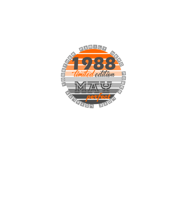 perfect 1988 minta szürke pólón