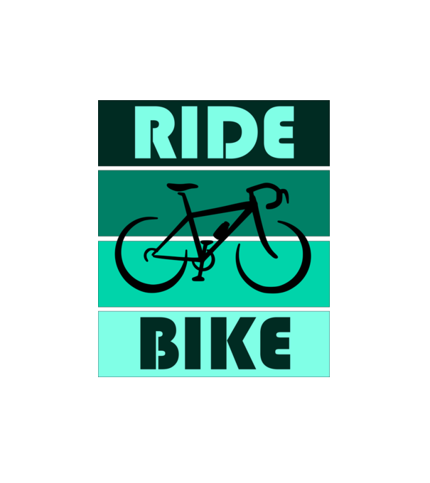bicycle minta fehér pólón