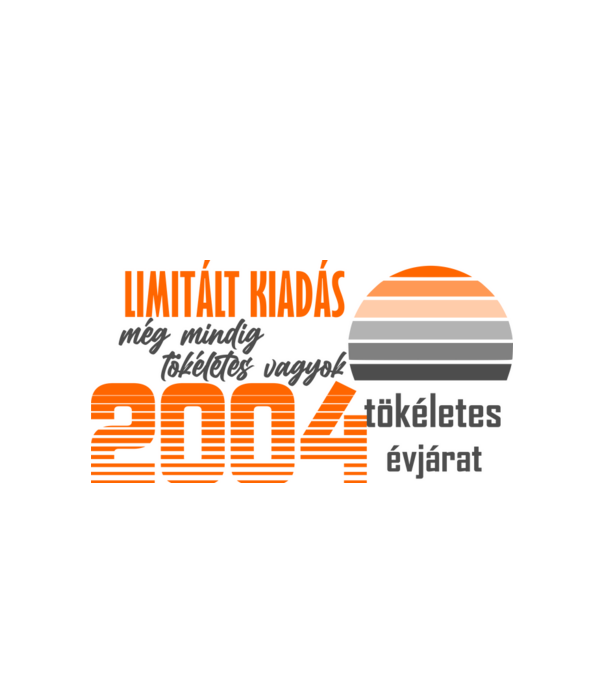 limitált kiadás 2004 minta fehér pólón