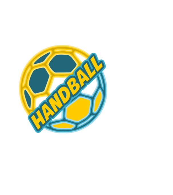 handball minta fekete pólón