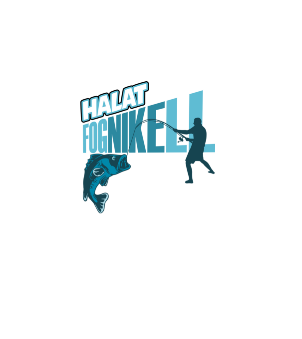 halat fogni kell minta szürke pólón