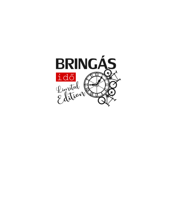 bringás minta homokszín pólón