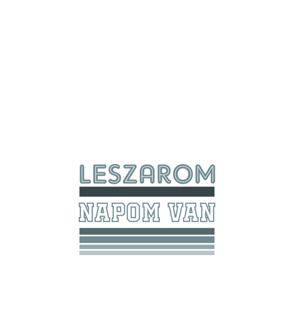leszarom nap kék minta homokszín pólón