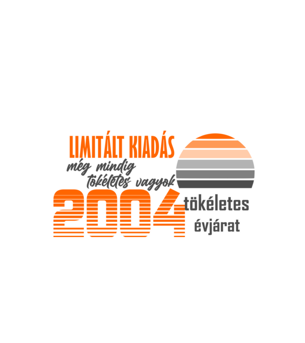 limitált kiadás 2004 minta fehér pólón