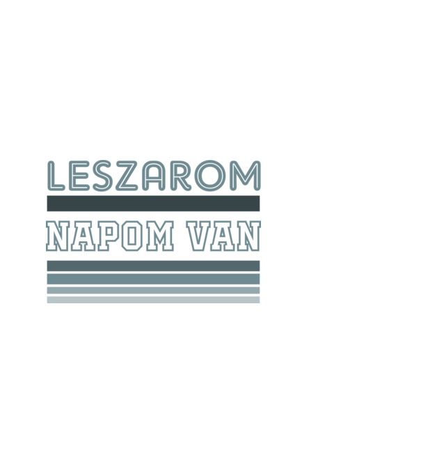 leszarom nap kék minta világoskék pólón