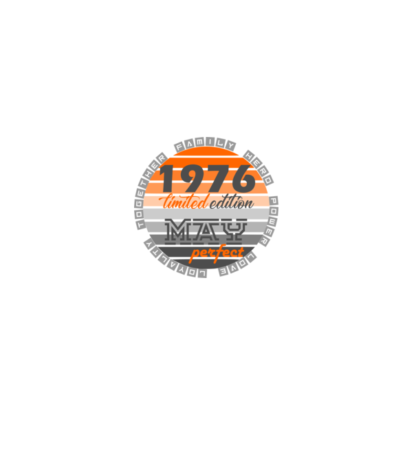 perfect 1976 minta szürke pólón