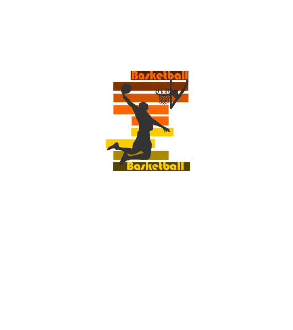 basketball minta szürke pólón