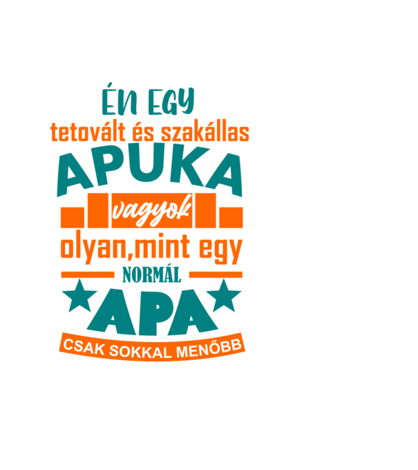 tetovált és szakállas04 minta fekete pólón
