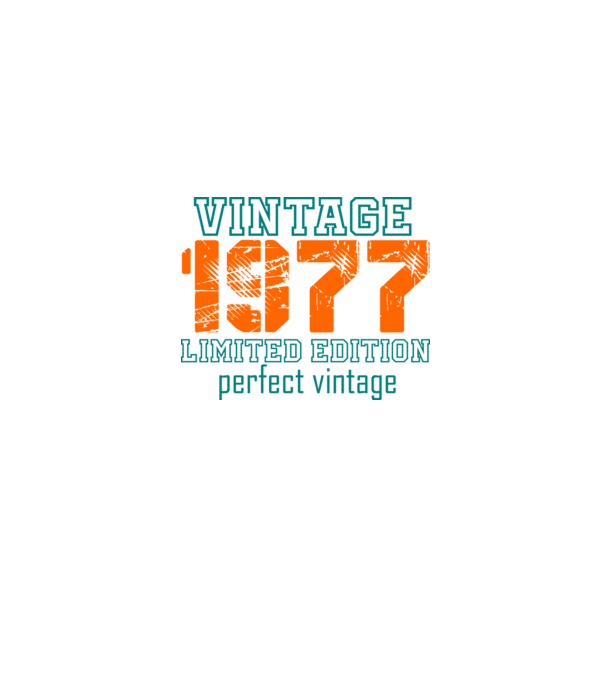 1977 limited edition minta farmerkék pólón