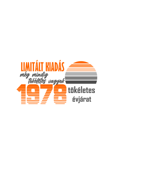 limitált kiadás 1978 minta fekete pólón