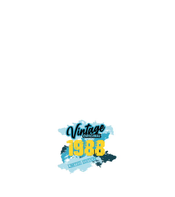 1988 vintage minta sötétkék pólón