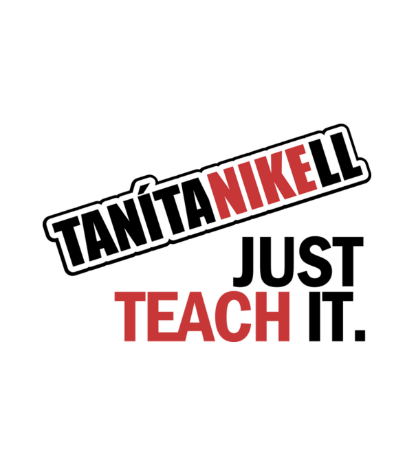 tanítanikell minta fehér pólón