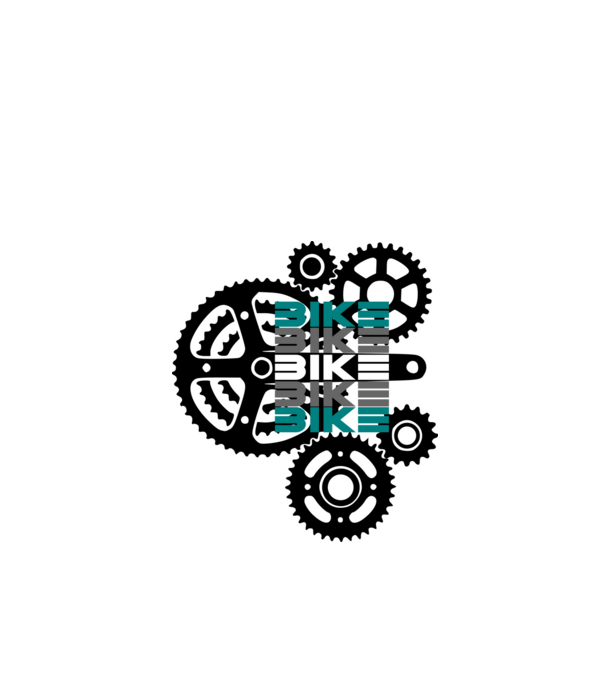 bicikli bike minta almazöld pólón