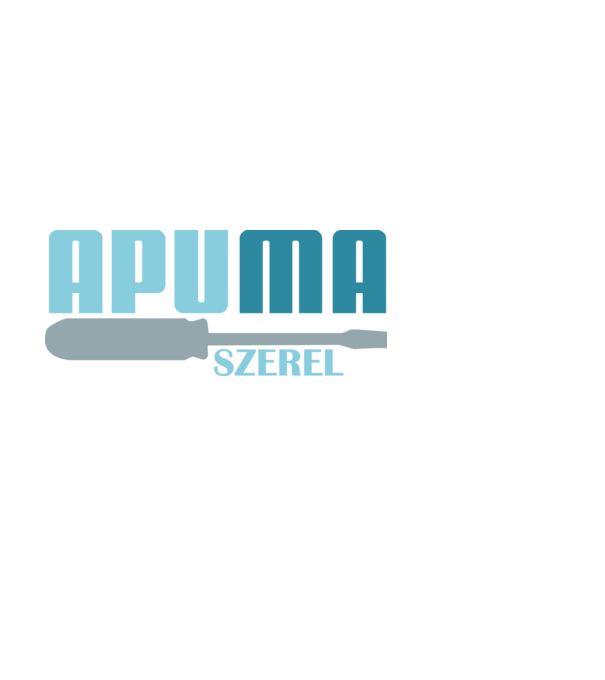 apuma szerel minta fehér pólón
